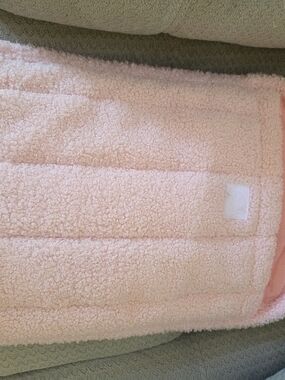 Soft Pink Sherpa Chromebook Case